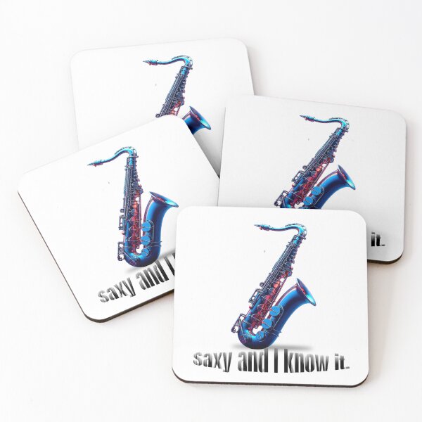 Item preview, Saxy and I know it | Funny Saxophone Musician T-Shirt Design designed and sold by VeaseTuanis.