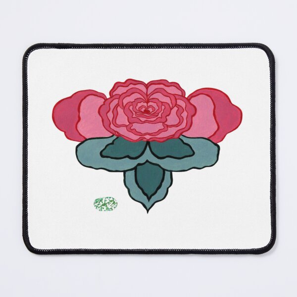 Item preview, Persian Rose Illustration | Traditional Oriental Flower designed and sold by SHADOONEH STUDIO.