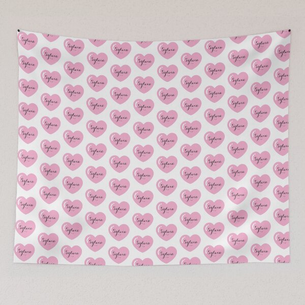 Item preview, Sylwia name with Pink Heart  designed and sold by Artbymonika.