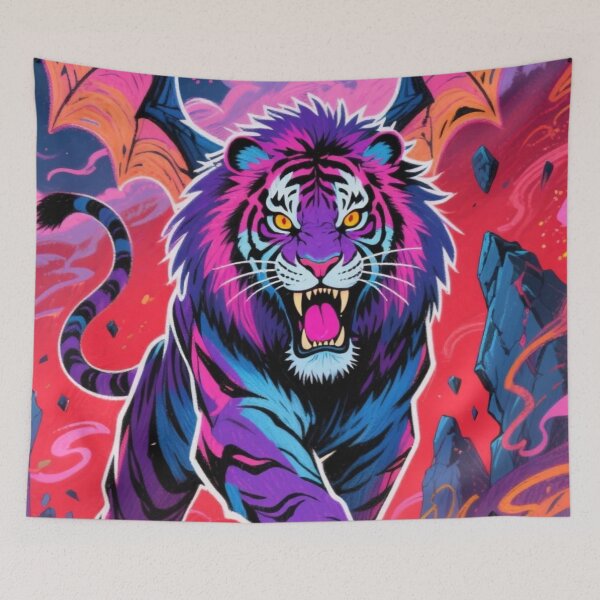 Item preview, Mystic Roar, Crimson Floor designed and sold by SabaMirzique.