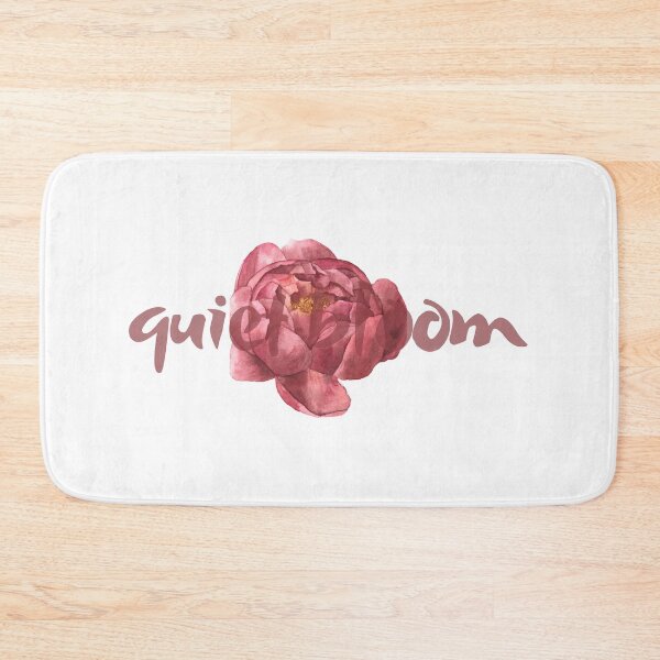 Item preview, Quiet Bloom - Soft Floral Typography Art designed and sold by jdskal.