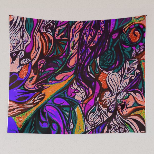 Item preview, Abstract Pattern Deep 2 designed and sold by ZeYaKalilaMira.