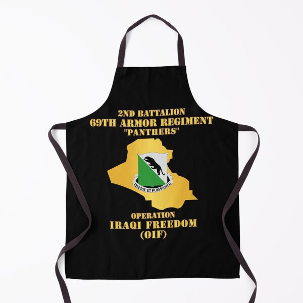 Item preview, Army - 2nd Bn 69th Armor Regt - OIF w Map designed and sold by Military Insignia Products.