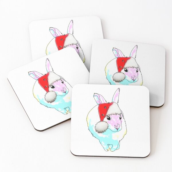 Item preview, Rabbit with Santa Hat – animalzinhats  designed and sold by Ashley’sAnimalz.