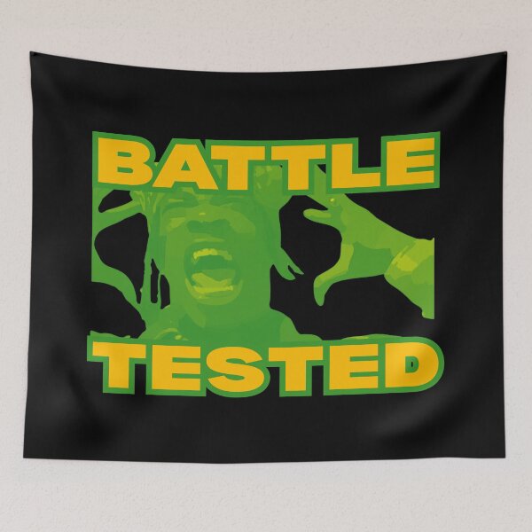 Item preview, Battled Tested Gang Street Fighter | Green and Yelllow designed and sold by UNK-Fatigues.