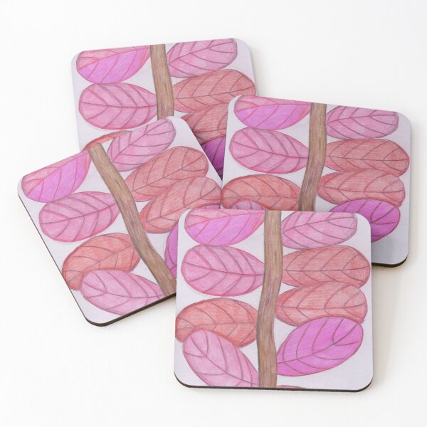 Item preview, Pink leaves  designed and sold by Artbysarah23.