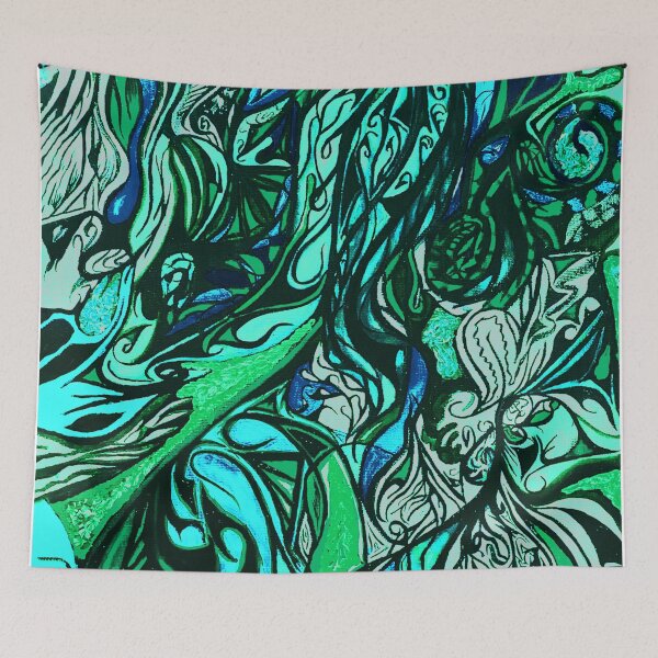 Item preview,  Abstract Pattern Vibrant 2 designed and sold by LiaraKalilaMira.