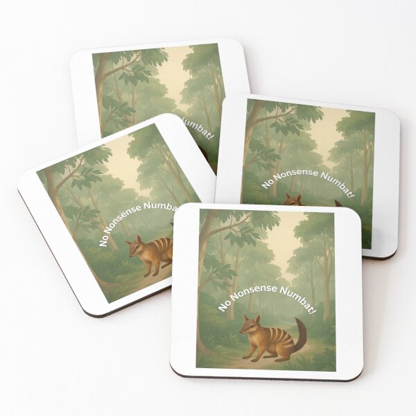 Item preview, No Nonsense Numbat – Australian Wildlife Art  designed and sold by GeoWild Designs.