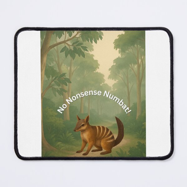 Item preview, No Nonsense Numbat – Australian Wildlife Art designed and sold by GeoWild Designs.