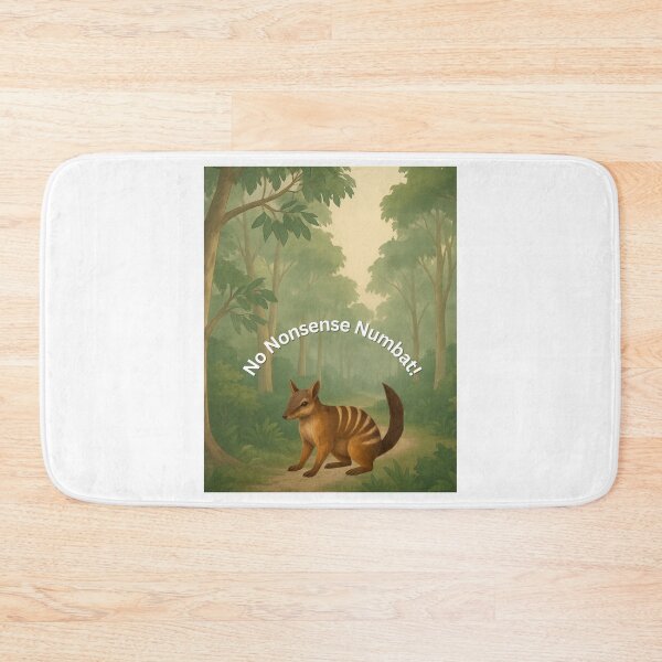 Item preview, No Nonsense Numbat – Australian Wildlife Art  designed and sold by GeoWild Designs.