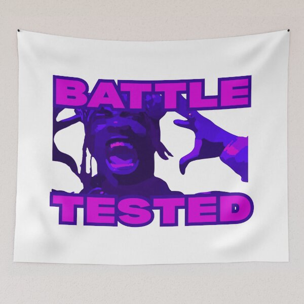 Item preview, Battled Tested Gang Street Fighter | Purple designed and sold by UNK-Fatigues.