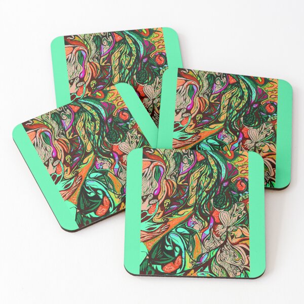 Item preview, Abstract Pattern Deep Vibrant  designed and sold by LiaraKalilaMira.