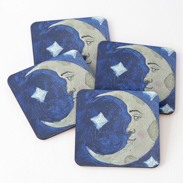 Item preview, Admiring Moon designed and sold by TorisWhimsy.
