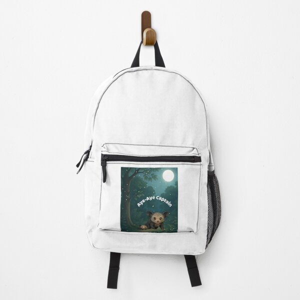 Item preview, Aye-Aye Captain – Whimsical Nocturnal Lemur Design designed and sold by GeoWild Designs.