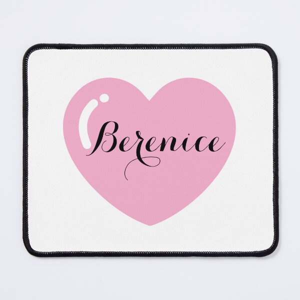 Item preview, Berenice name with Pink Heart designed and sold by Monika Howarth.