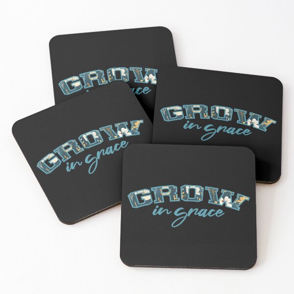 Item preview, GROW in Grace – Inspirational Quote Typography designed and sold by SoftStyleStudio ⭐⭐⭐.