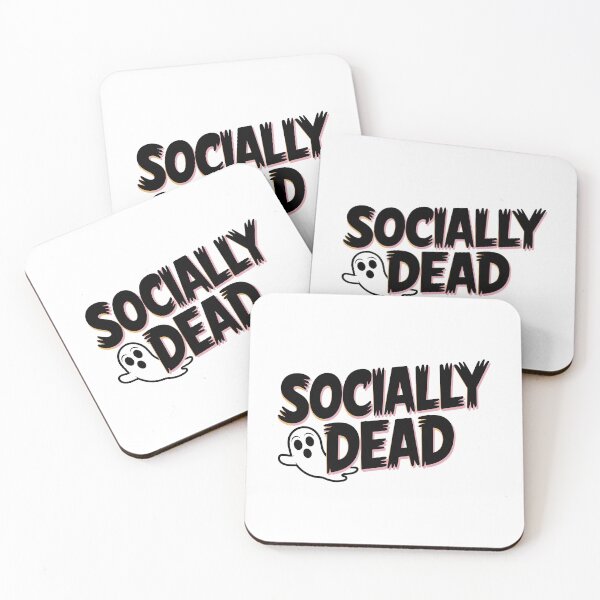 Item preview, Socially Dead designed and sold by Frank Ring.