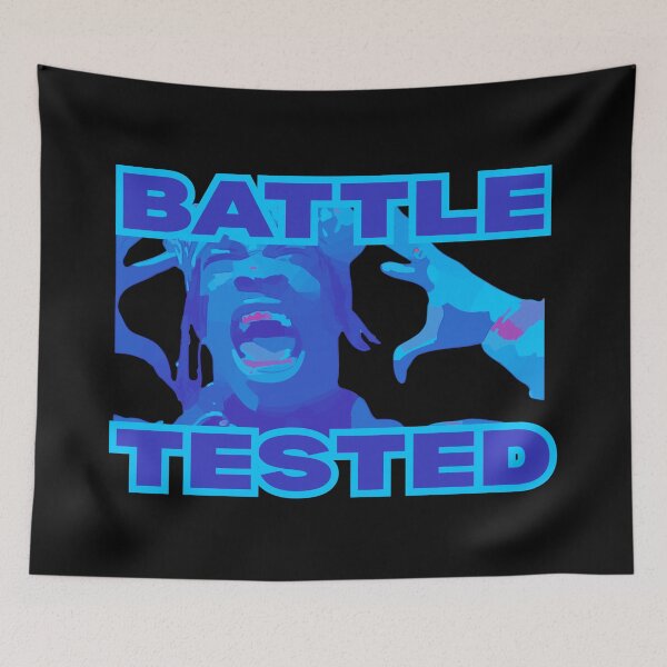 Item preview, Battled Tested Gang Street Fighter | Blue designed and sold by UNK-Fatigues.