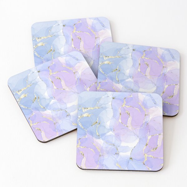 Item preview, A Touch of Gold - alcohol ink artwork designed and sold by TurquoiseBird.