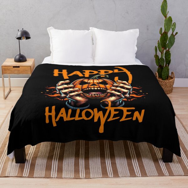 Item preview, Happy Halloween cool horror design designed and sold by ReneMM.