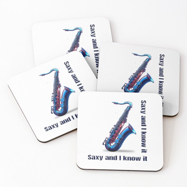 Item preview, Saxy and I know it | Funny Saxophone Musician T-Shirt Design designed and sold by VeaseTuanis.