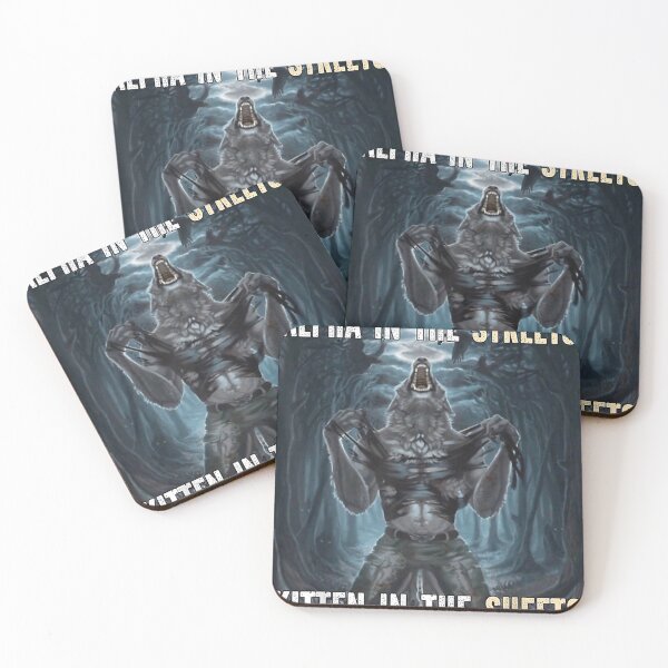 Item preview, Alpha In The Streets Funny Cringe Werewolf Meme Wolf designed and sold by HeatherTokop65.