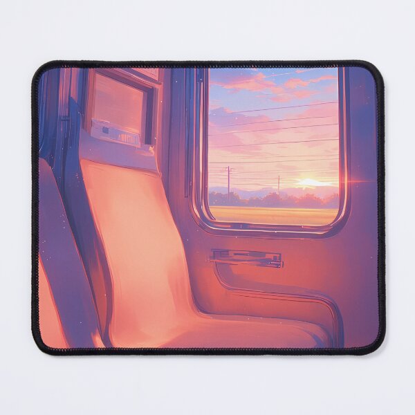 Item preview, Empty train at sunrise and I long designed and sold by Working-Woman.