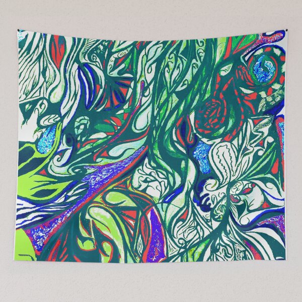 Item preview, Abstract Pattern Pale 4 designed and sold by ZeYaKalilaMira.