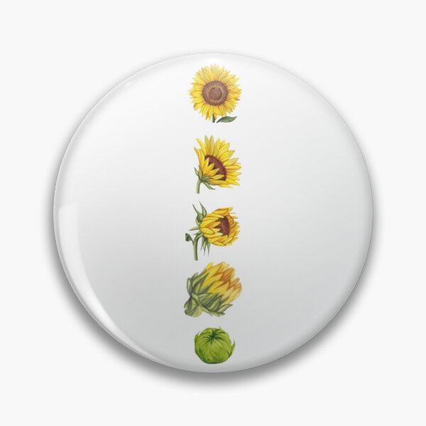 Item preview, Sunflower Growth Cycle in Minimalist Style designed and sold by Lyneora.
