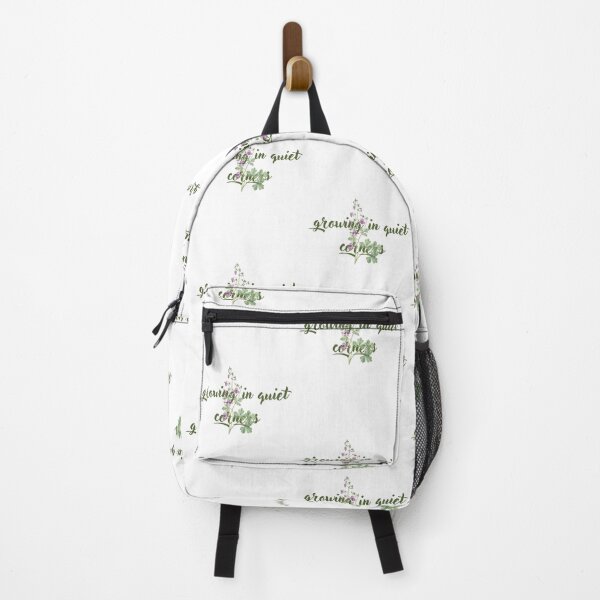 Item preview, Growing in Quiet Corners - Botanical Calm Quote Design designed and sold by jdskal.