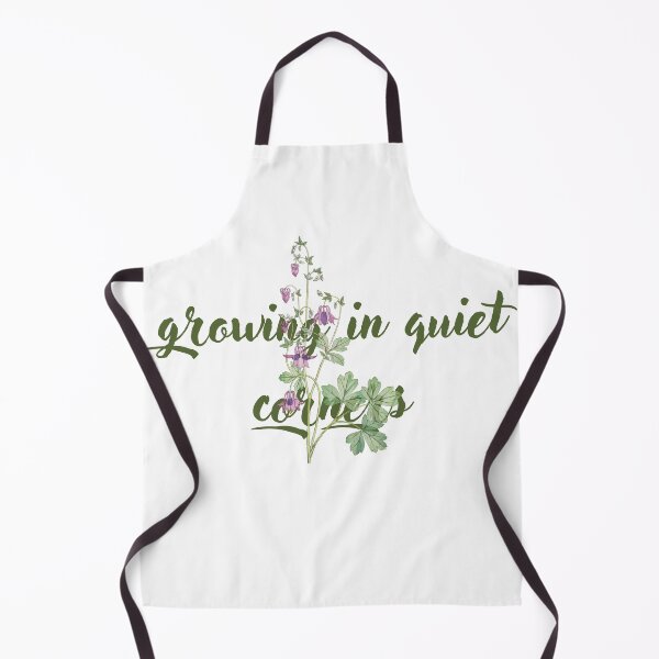 Item preview, Growing in Quiet Corners - Botanical Calm Quote Design designed and sold by jdskal.