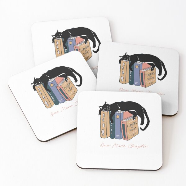 Item preview, One More Chapter – Cozy Black Cat & Books Design for Book Lovers designed and sold by Geafixy.