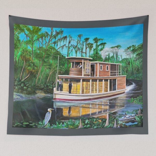 Item preview, Riverboat on the Ocklawaha designed and sold by artistmind7.