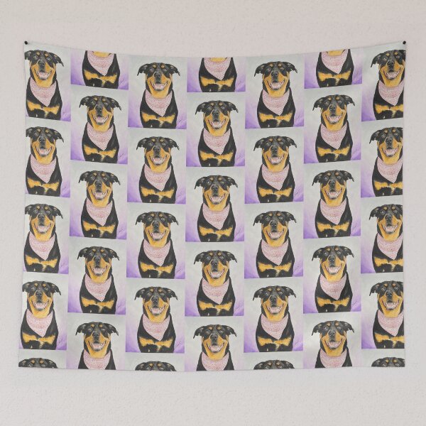 Item preview, Nola the Rottweiler  designed and sold by AutuminaArt.