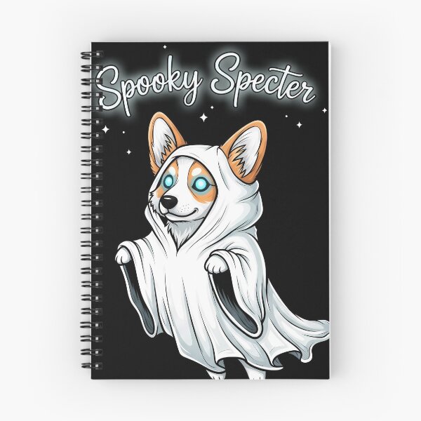 Item preview, Espectro espeluznante: un corgi místico que flota como un fantasma con una capa blanca designed and sold by zoughlal.