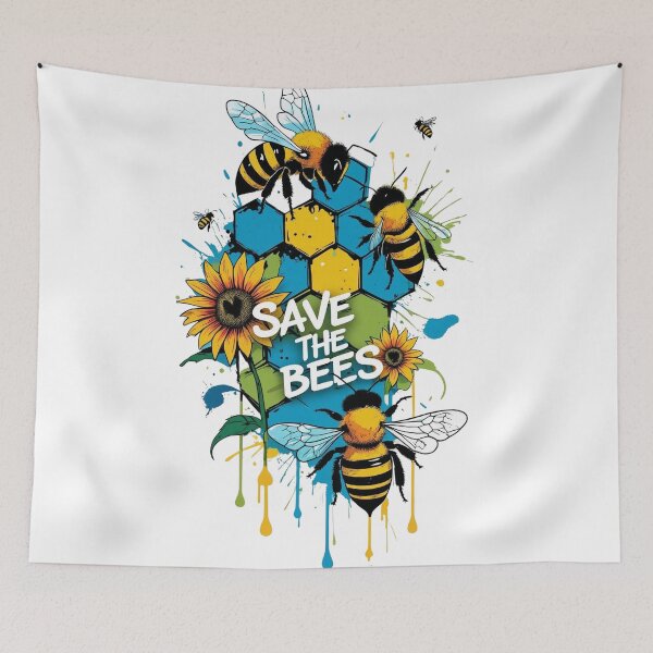 Item preview, Save The Bees designed and sold by WildInkFusion.