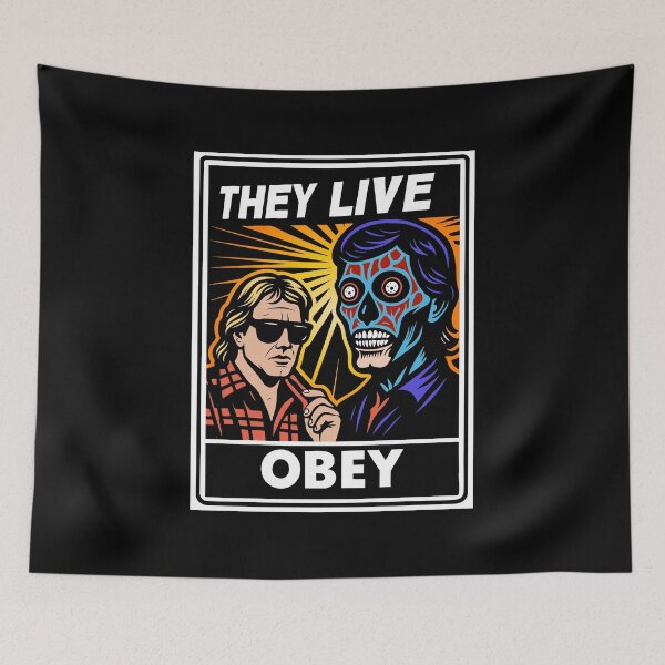 Item preview, They Live designed and sold by ArtFactoryAI.