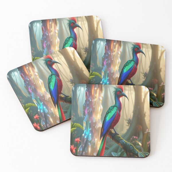 Item preview, Iridescent Bird on Crystal Tree Paradise designed and sold by Max Store.