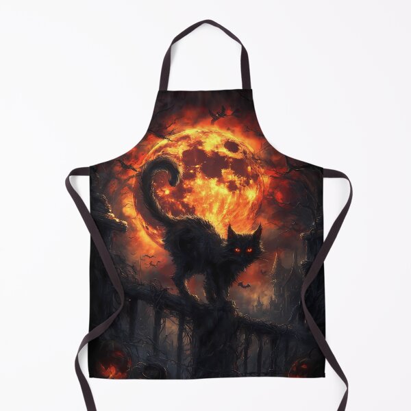 Item preview, Watcher of the Witches and Bloody Moon - Halloween Gothic Art designed and sold by Moisky Art.