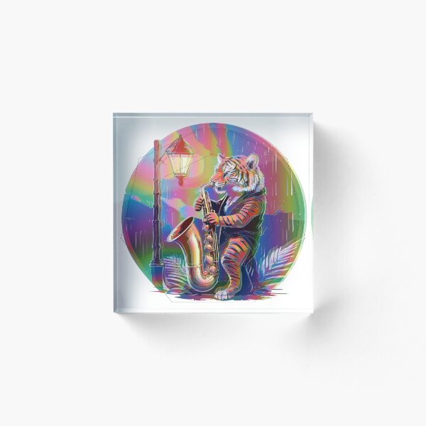 Item preview, Acid Jazz Tiger designed and sold by Tigerbuck's.