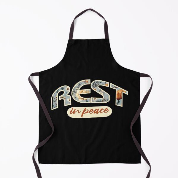 Item preview, REST in Peace – Calm Inspirational Typography designed and sold by SoftStyleStudio ⭐⭐⭐.