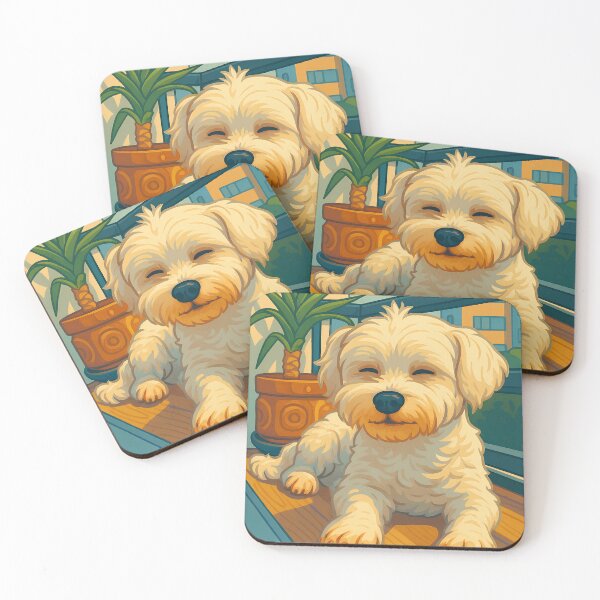 Item preview, Just a Dog Recharging his Chakras designed and sold by art_by_eleina.