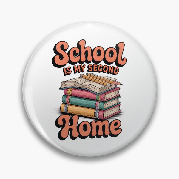 Item preview, School is My Second Home designed and sold by PrintAtelier.