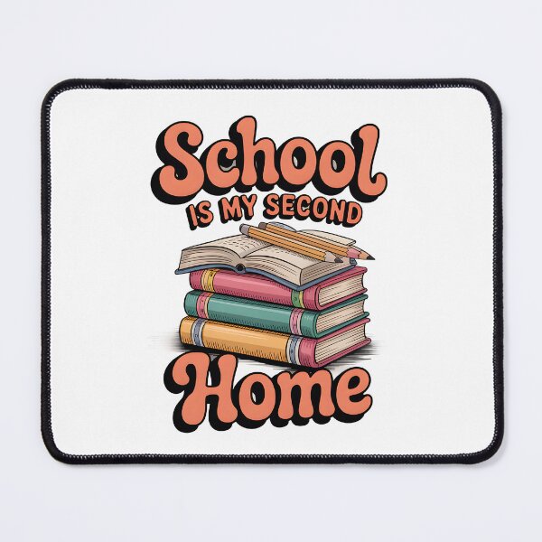 Item preview, School is My Second Home designed and sold by PrintAtelier.