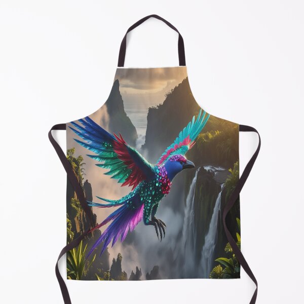 Item preview, Jeweled Phoenix Soaring Over Volcanic Paradise designed and sold by Max Store.