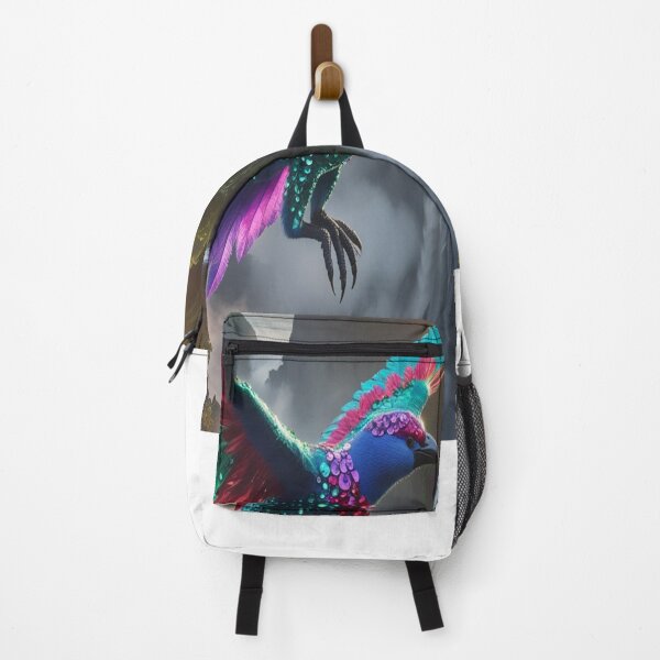 Item preview, Jeweled Phoenix Soaring Over Volcanic Paradise designed and sold by Max Store.