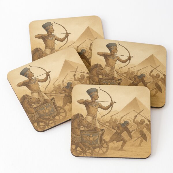 Item preview, Epic Pharaoh Battle in the Desert – Ancient Egyptian War Chariot designed and sold by Queen Cleopatra.
