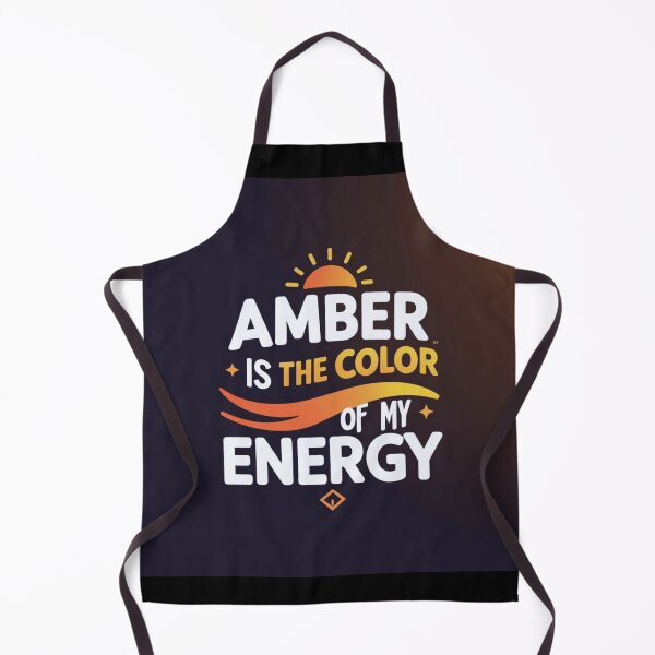 Item preview,  Amber is the color of my energy designed and sold by FitEnvy.