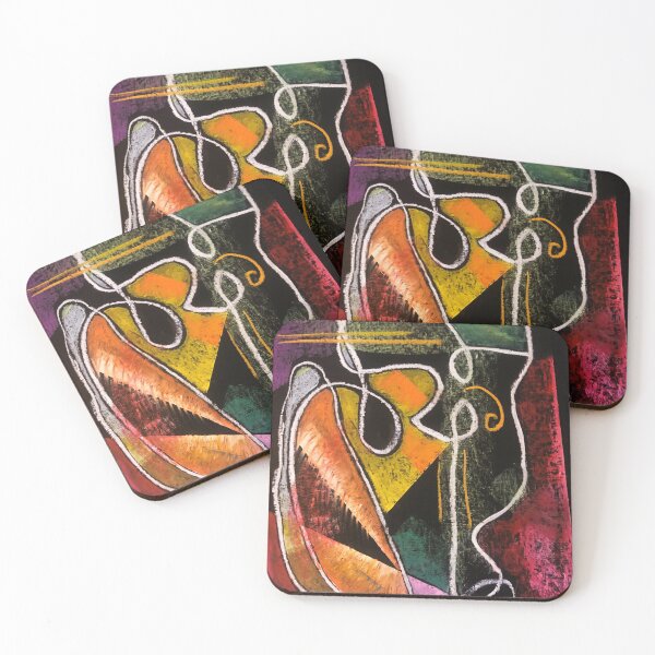 Item preview, Athena- Modern abstract art designed and sold by angelarosaart.