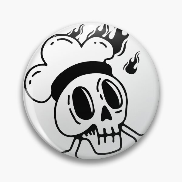 Item preview, Cooking is Punk Rock: Chef Skull designed and sold by LineRats.